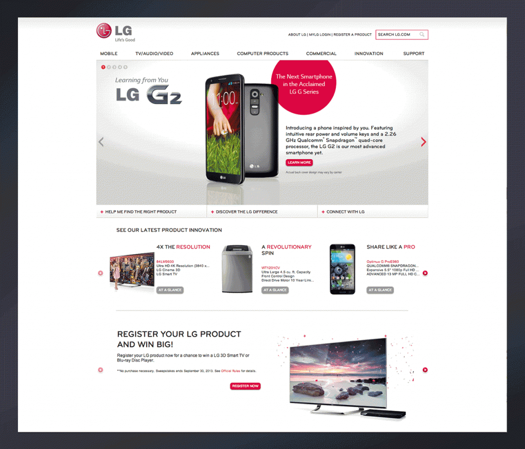LG: site