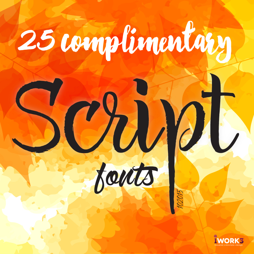 22 Free Fresh Script Fonts 2015 | iwork3 | alex chong