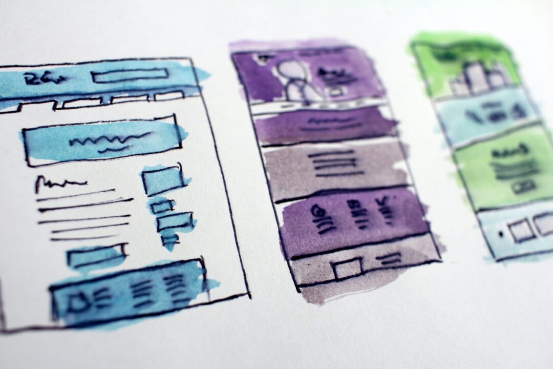 site-redesign | wireframe sketches